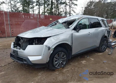 2024 Nissan Pathfinder S Fwd z USA, uszkodzony, nr VIN 5N1DR3AA5RC242760